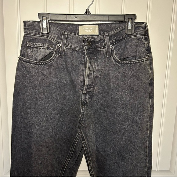 Everlane The 90s Cheeky Black Button Up Jeans Size 28 Regular - Picture 2 of 10